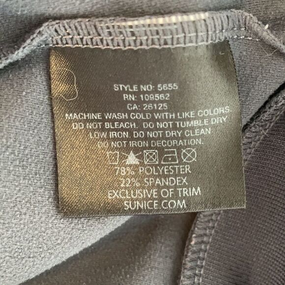 Sunice Charlotte Full Zip Stretch Jacket Size Small Gray - Picture 3 of 5